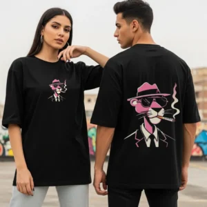 SMOKIN’ PANTHER – Oversized Unisex T-Shirt
