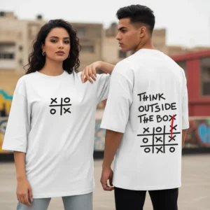Think Outside – Oversized Unisex T-Shirt