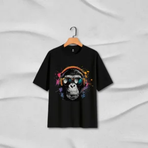 Urban Vibe Gorilla – Oversized Graphic T-Shirt