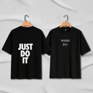 "DO it / JUST DO IT" – Minimalist Motivational T-Shirt