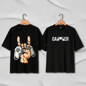 GAMER Mode – Oversized Unisex Minimalist T-Shirt