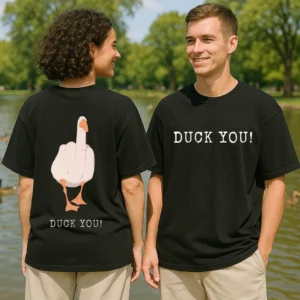 Duck! – Oversized Unisex T-Shirt