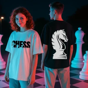 Checkmate Moves – Oversized Unisex T-Shirt