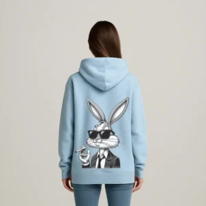 Oversized Hoodie (AIR IS OVERRATED – COOL BUNNY EDITION)