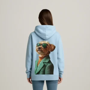 Oversized Hoodie (BORN TO LOOK COOL – DOG EDITION)