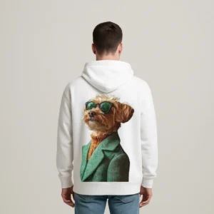 Oversized Hoodie (BORN TO LOOK COOL – DOG EDITION)