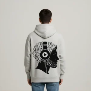 Oversized Hoodie (Music Lover Silhouette Edition)