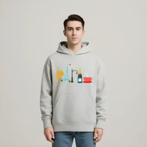 Oversized Hoodie (PARIS ILLUSTRATION)