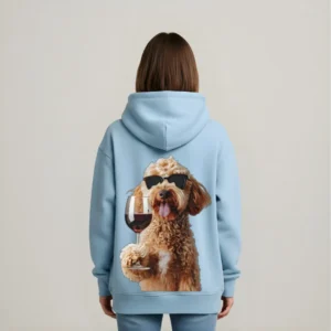 Oversized Hoodie (No Leash, Just Wine)