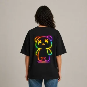Neon Broken Bear