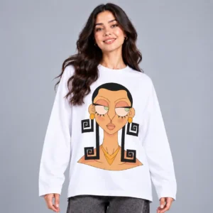 Iconic Muse Oversized Long Sleeve Tee